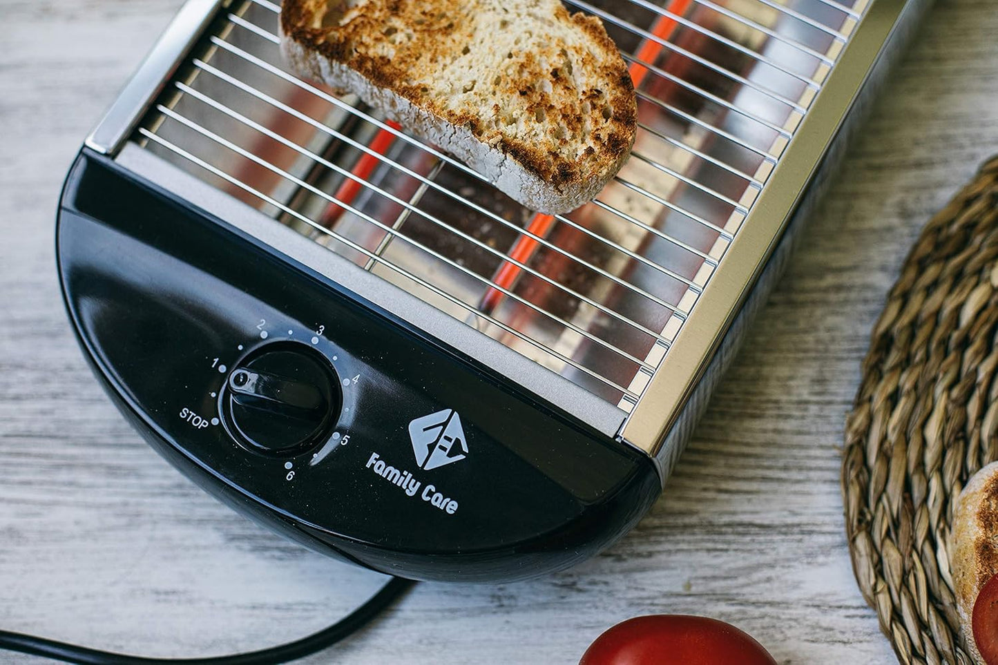 Horizontaler Flachtoaster