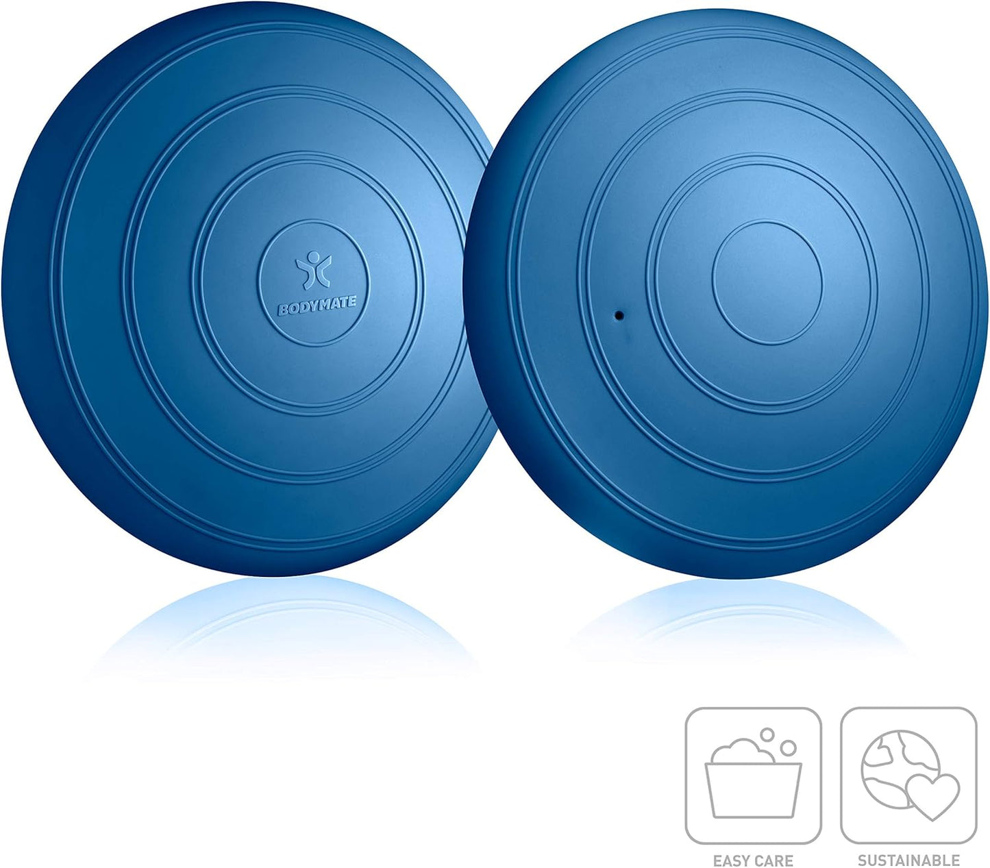 Ballsitzkissen Comfort mit Pumpe, Blau