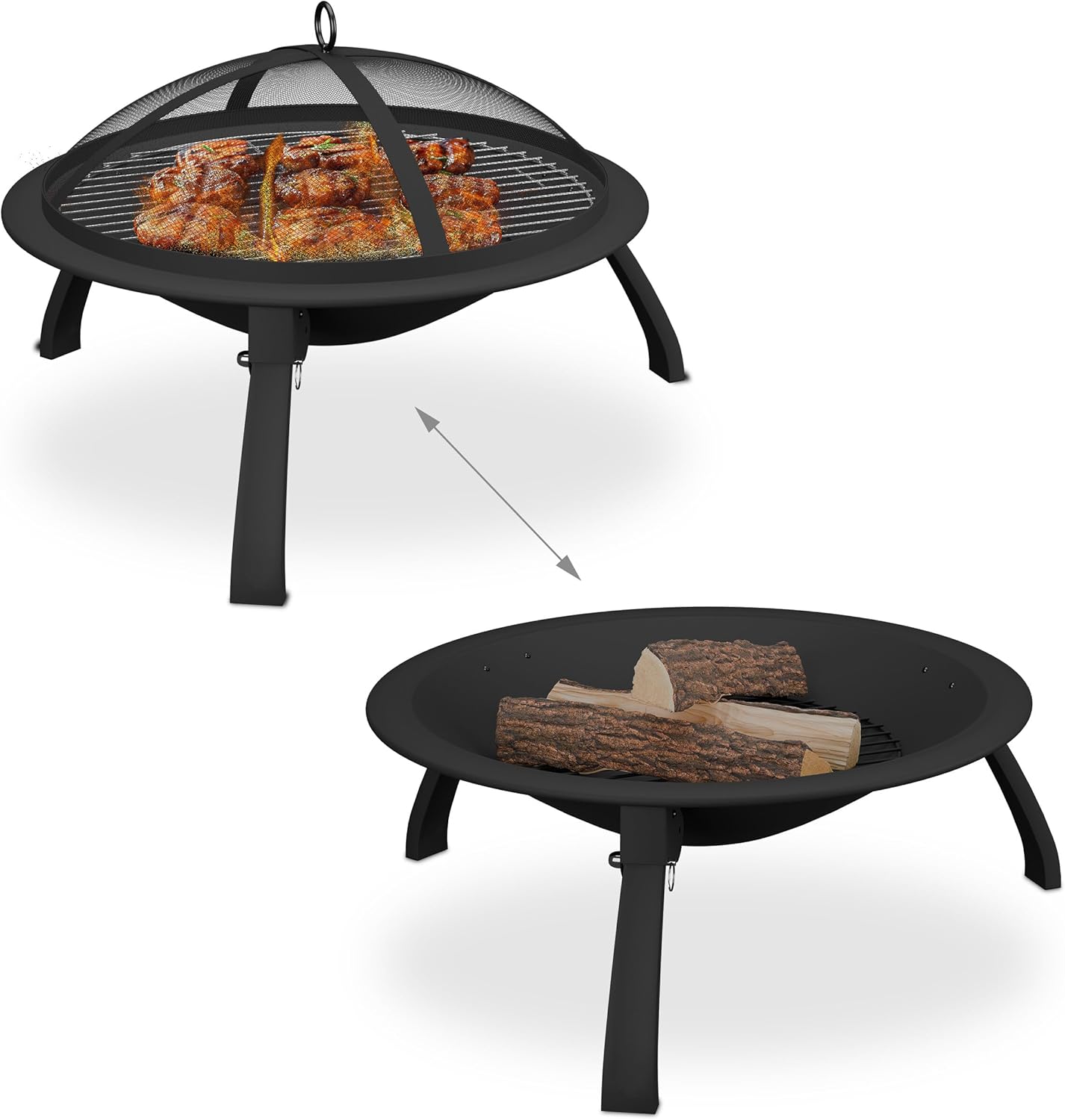 Feuerschale mit Grillrost