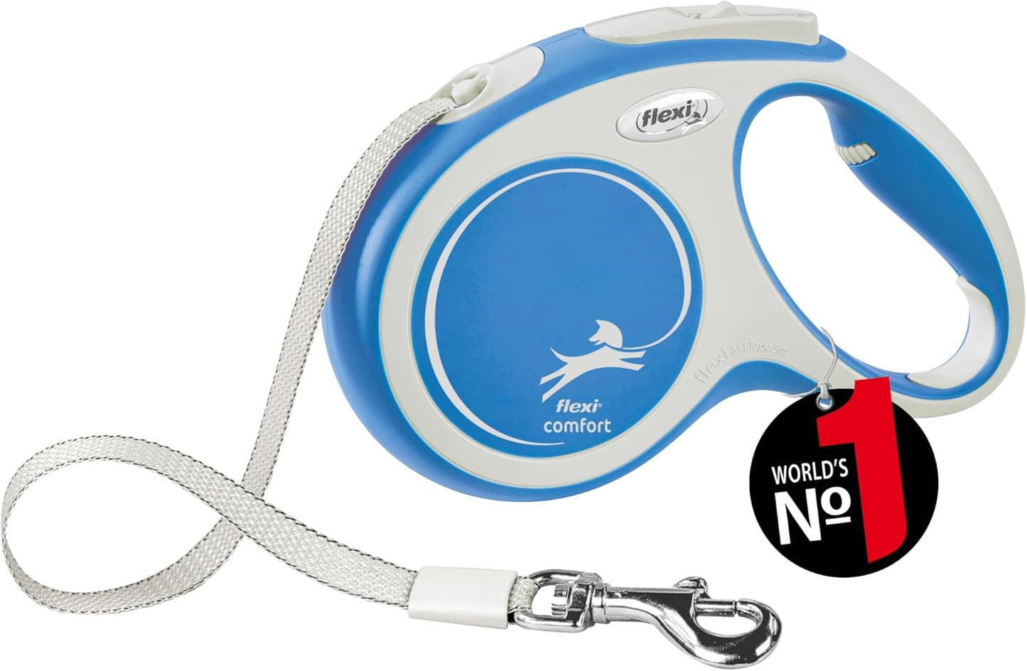 Roll-Leine für Hunde, Blau M: 5m (max. 25kg)