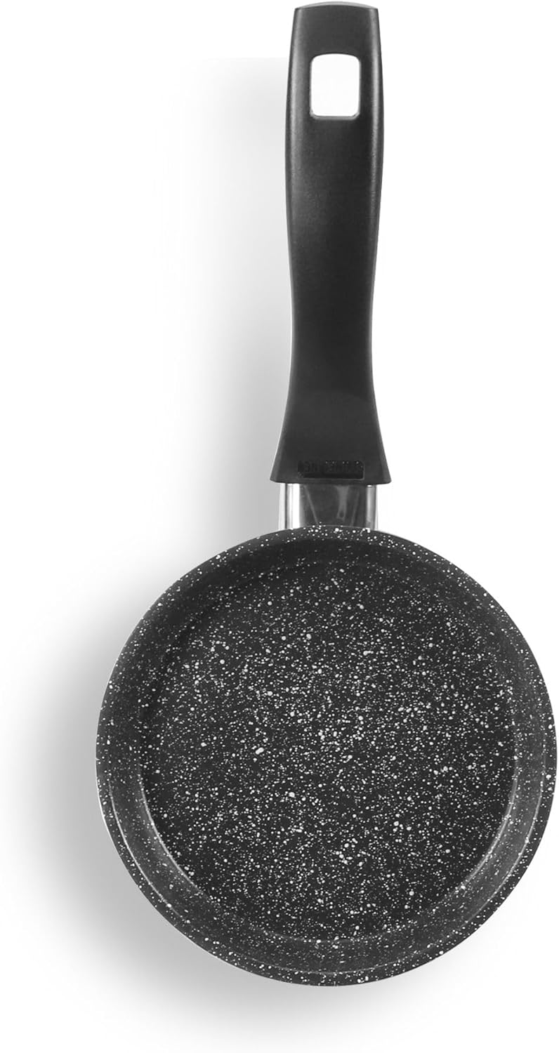 Antihaft-Bratpfanne, Schwarz 14 cm