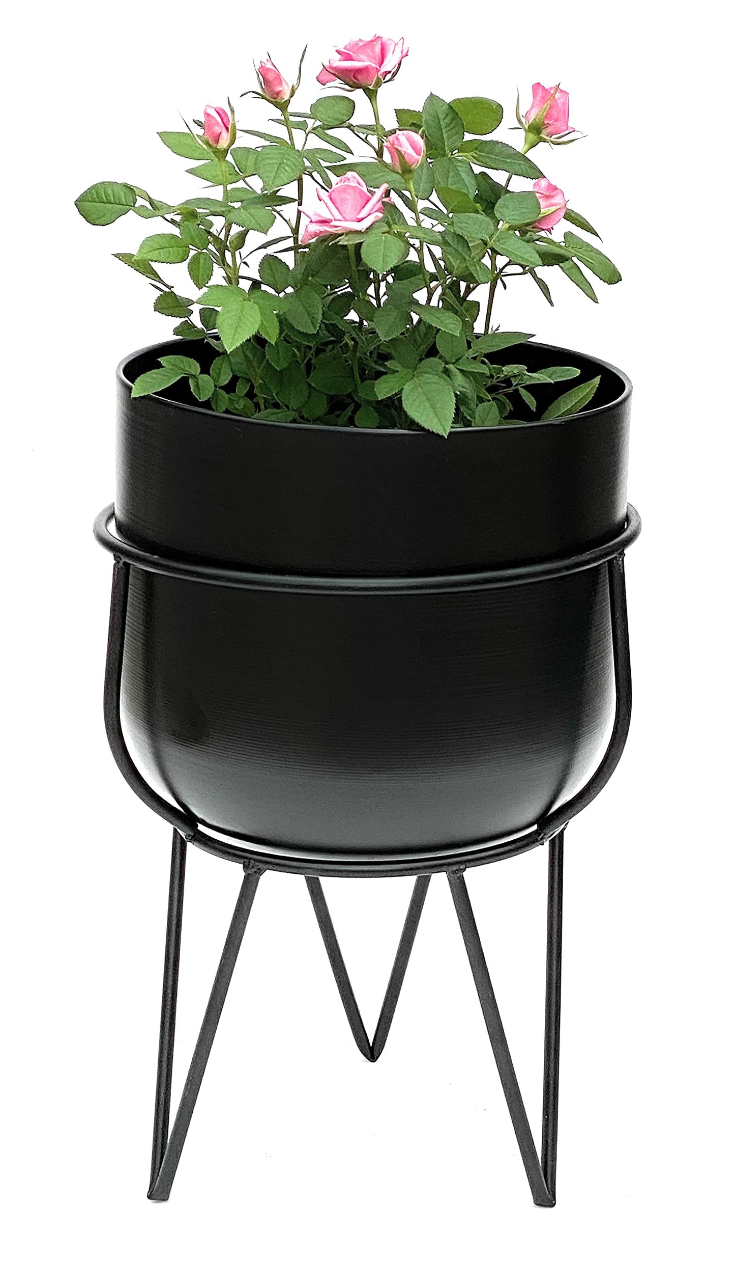 Blumenhocker mit Topf
