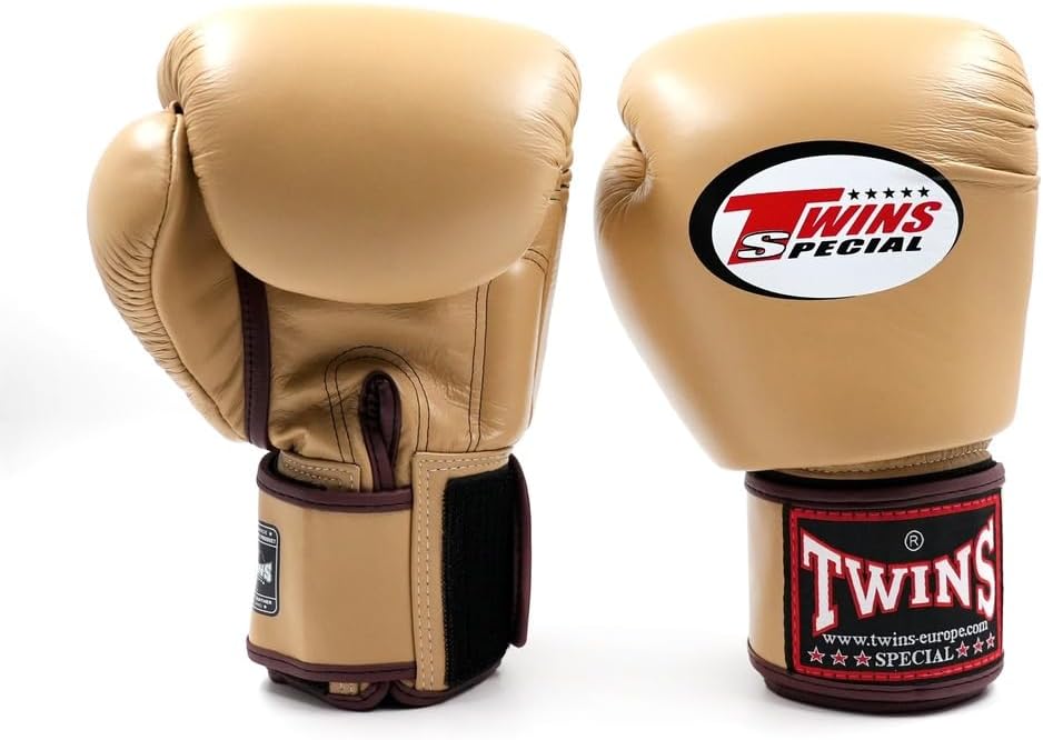 Boxhandschuhe für Muay Thai und MMA, Latte - Hellbraun 14 oz