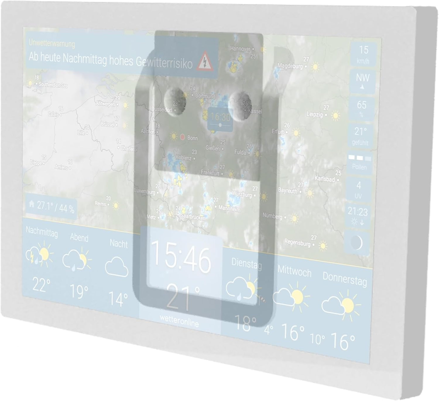 Wandhalterung für Wetterstation, Wandmontage-Set (ab 2. Generation)
