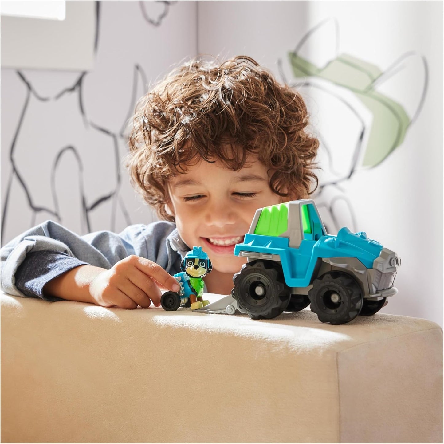 Rettungsfahrzeug mit Rex-Figur, Rex