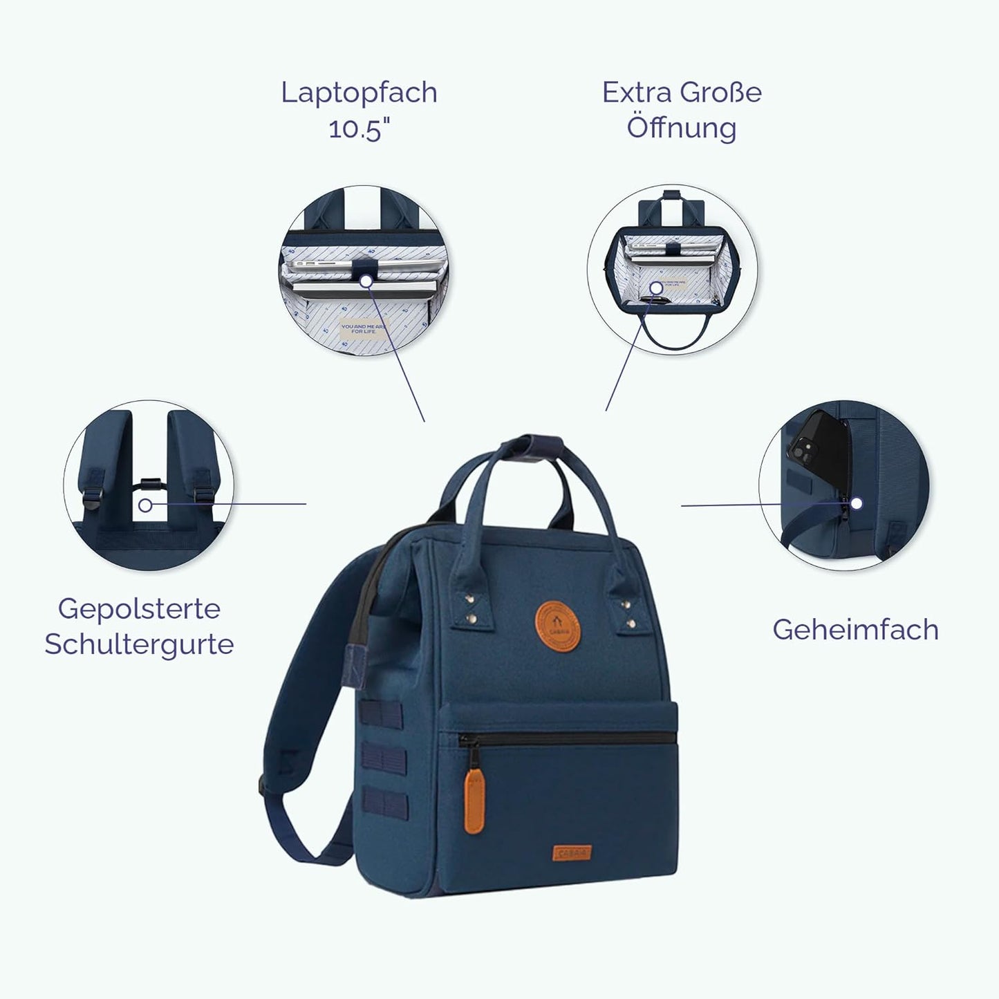 Chicaco Small Mini-Rucksack, Small 10L Chicago