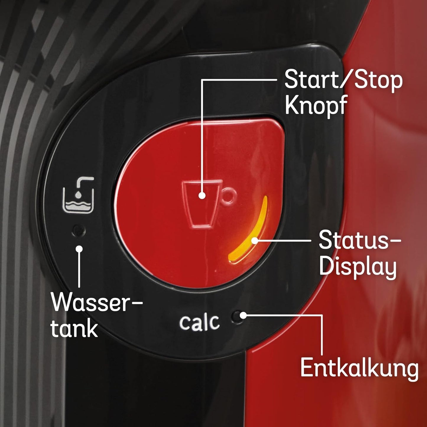 Kapselmaschine Style, Rot