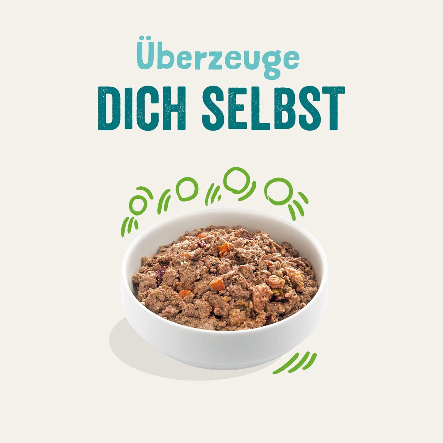 Hundefutter nass, Lamm/Rind, 150 g (11er Pack)