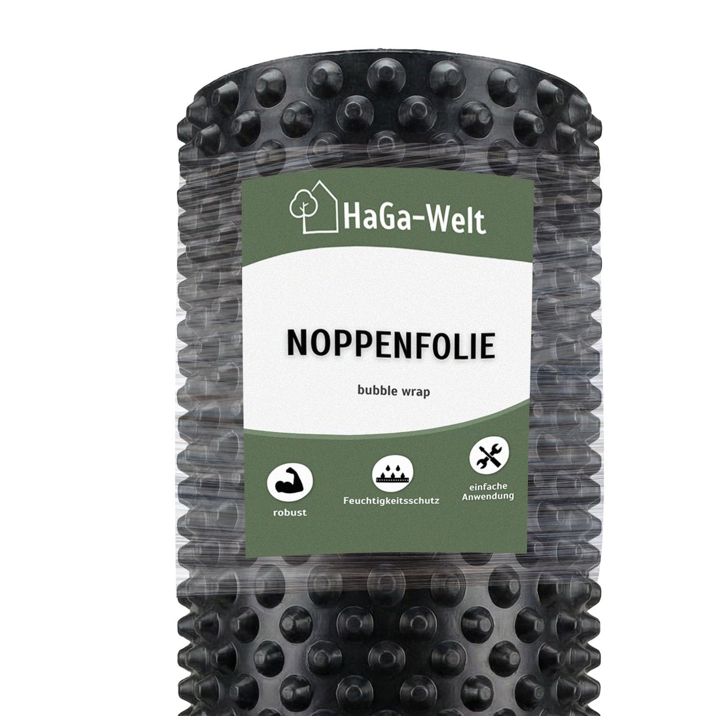 Noppenfolie für Hochbeet, Breite: 1m 10 Meter