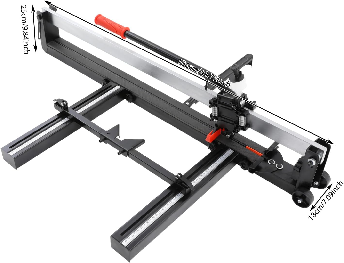 Fliesenschneider mit Laser-Positionierung