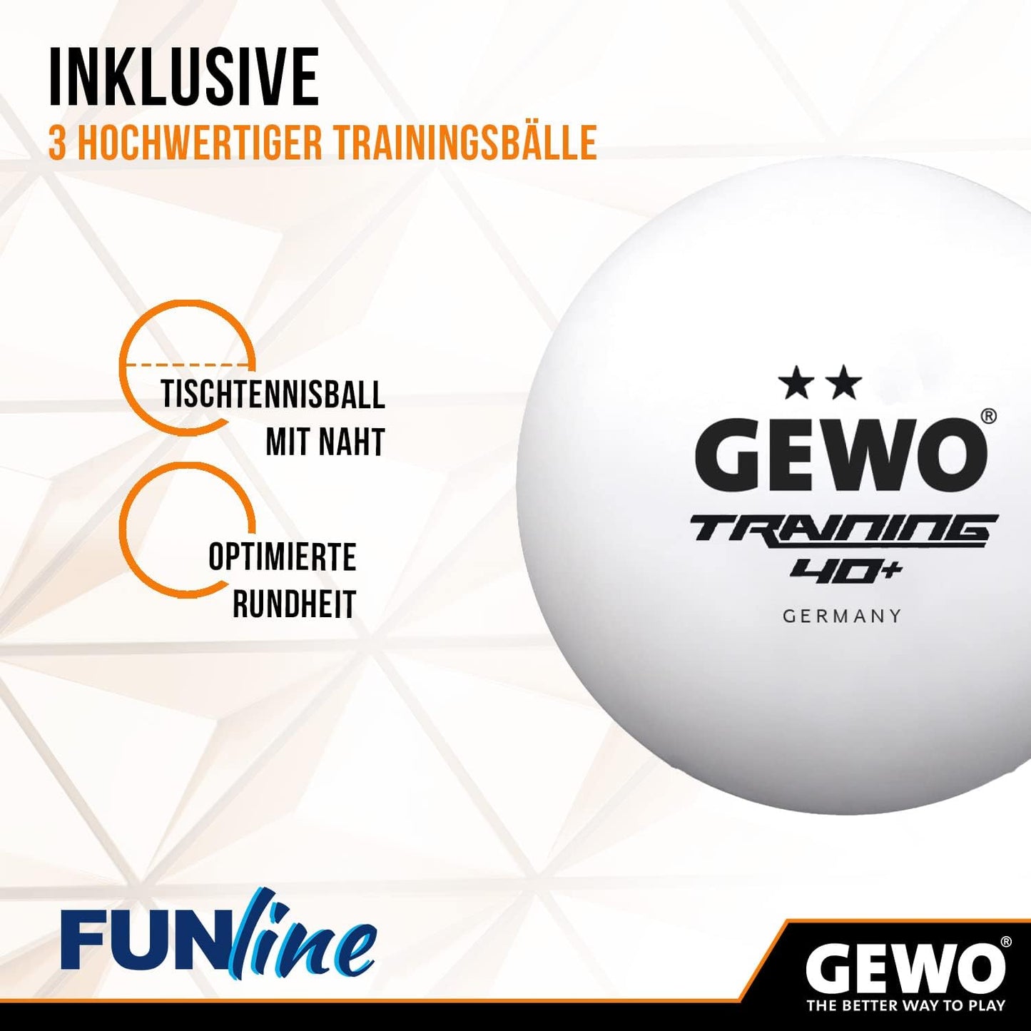 Double Fun Tischtennis-Set