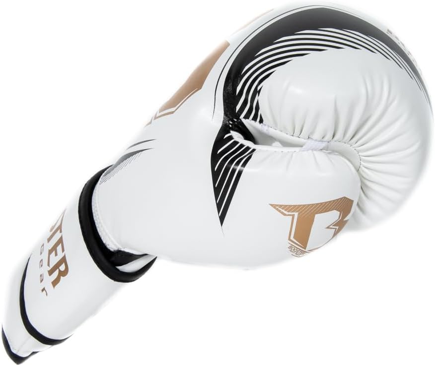 Boxhandschuhe Bangkok Series, Weiss / Schwarz 14 oz