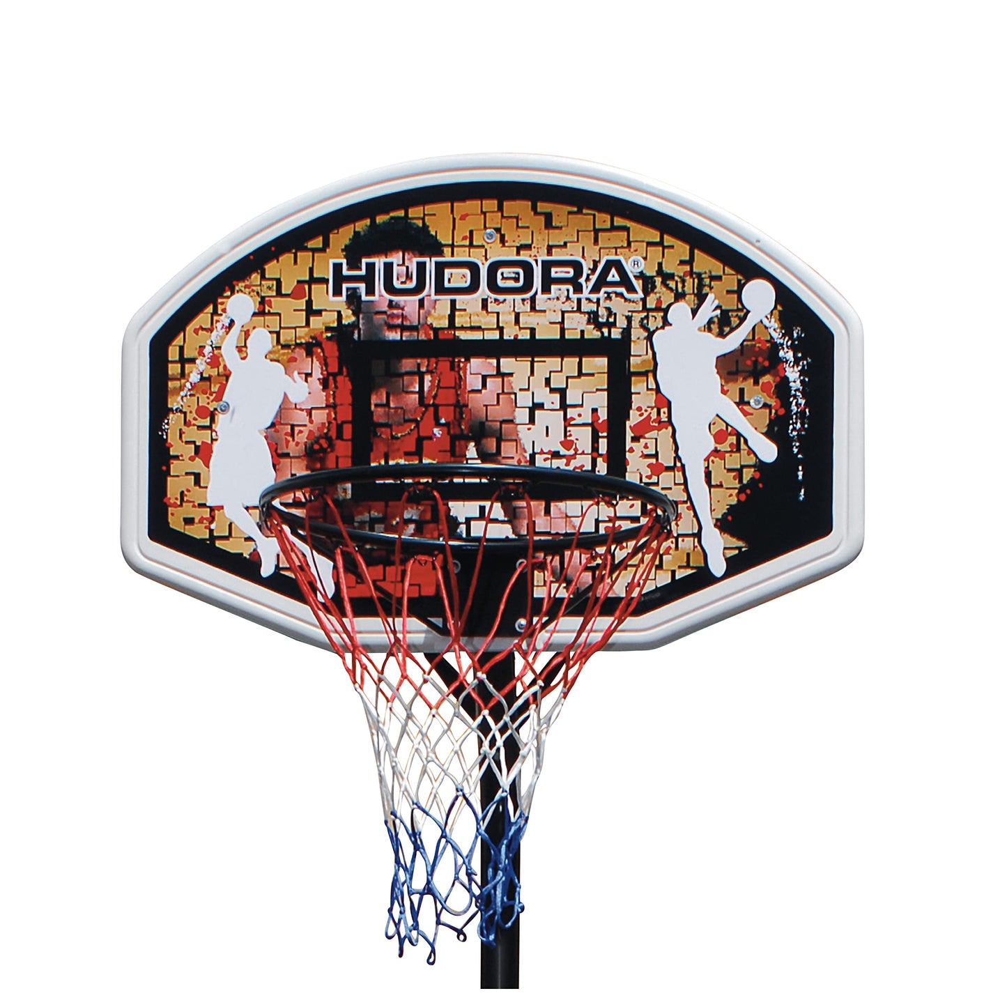Basketballständer Chicago, Schwarz / Orange Einheitsgrösse