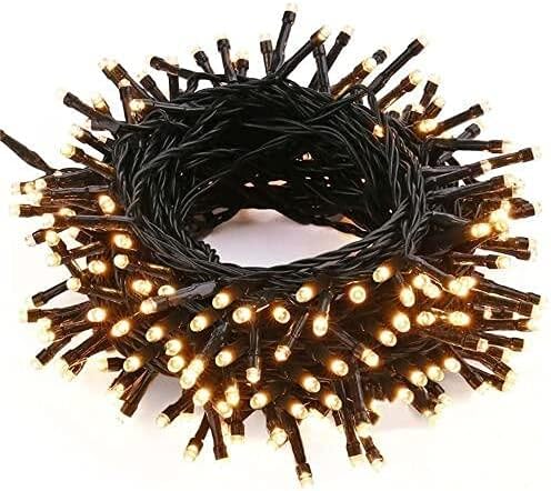 Weihnachtsdeko Lichterkette, Warmweiss 100 LED