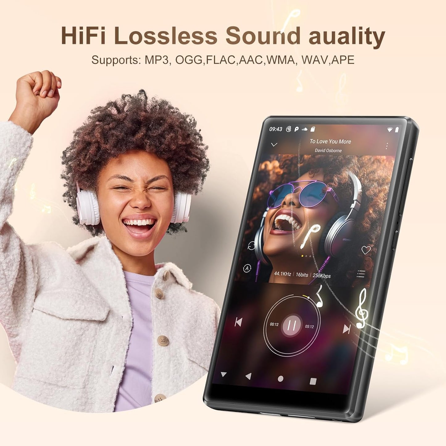 MP3-Player, Schwarz