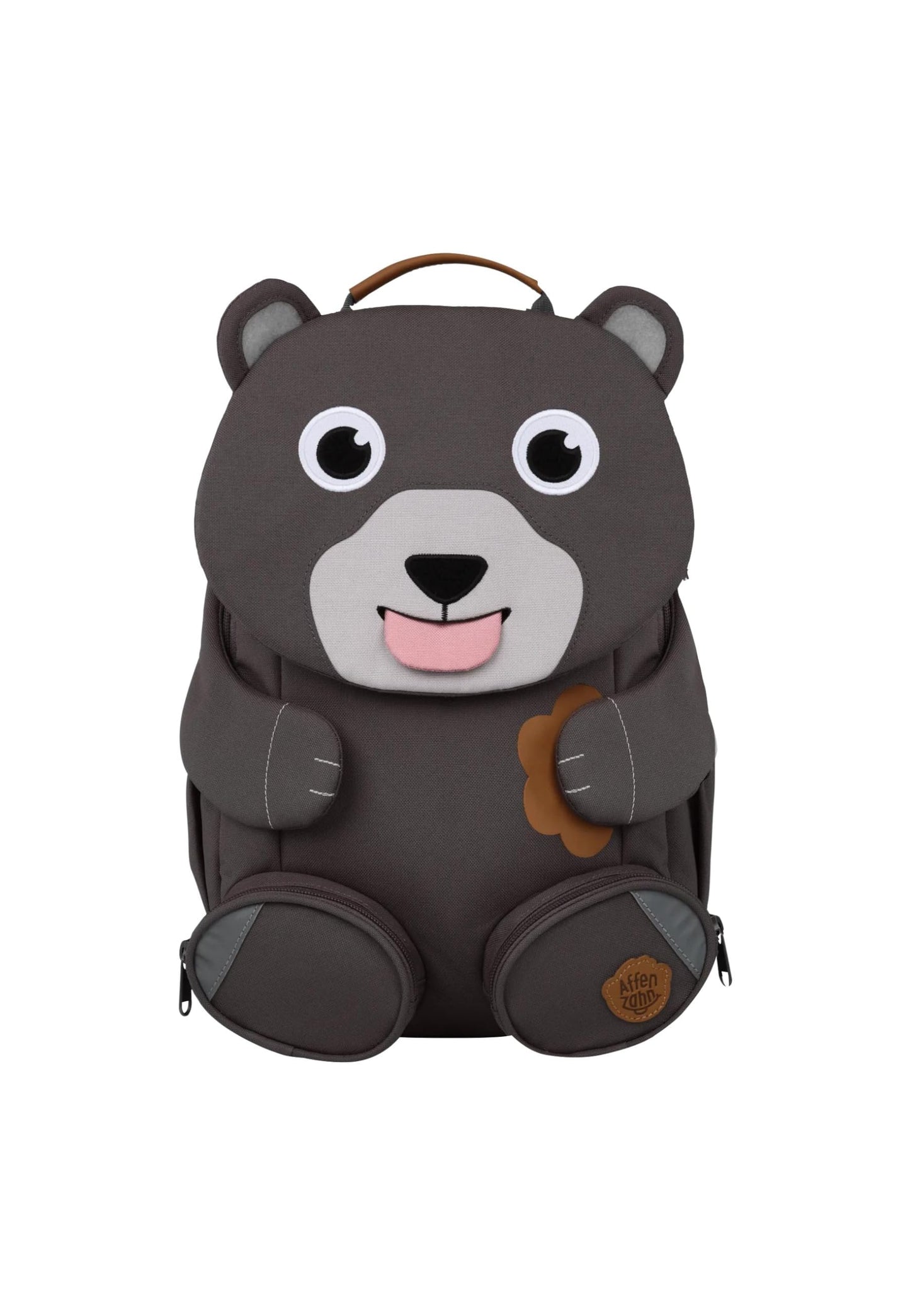 Kinderrucksack Grosser Freund, 8 L Pure Bär - Grau