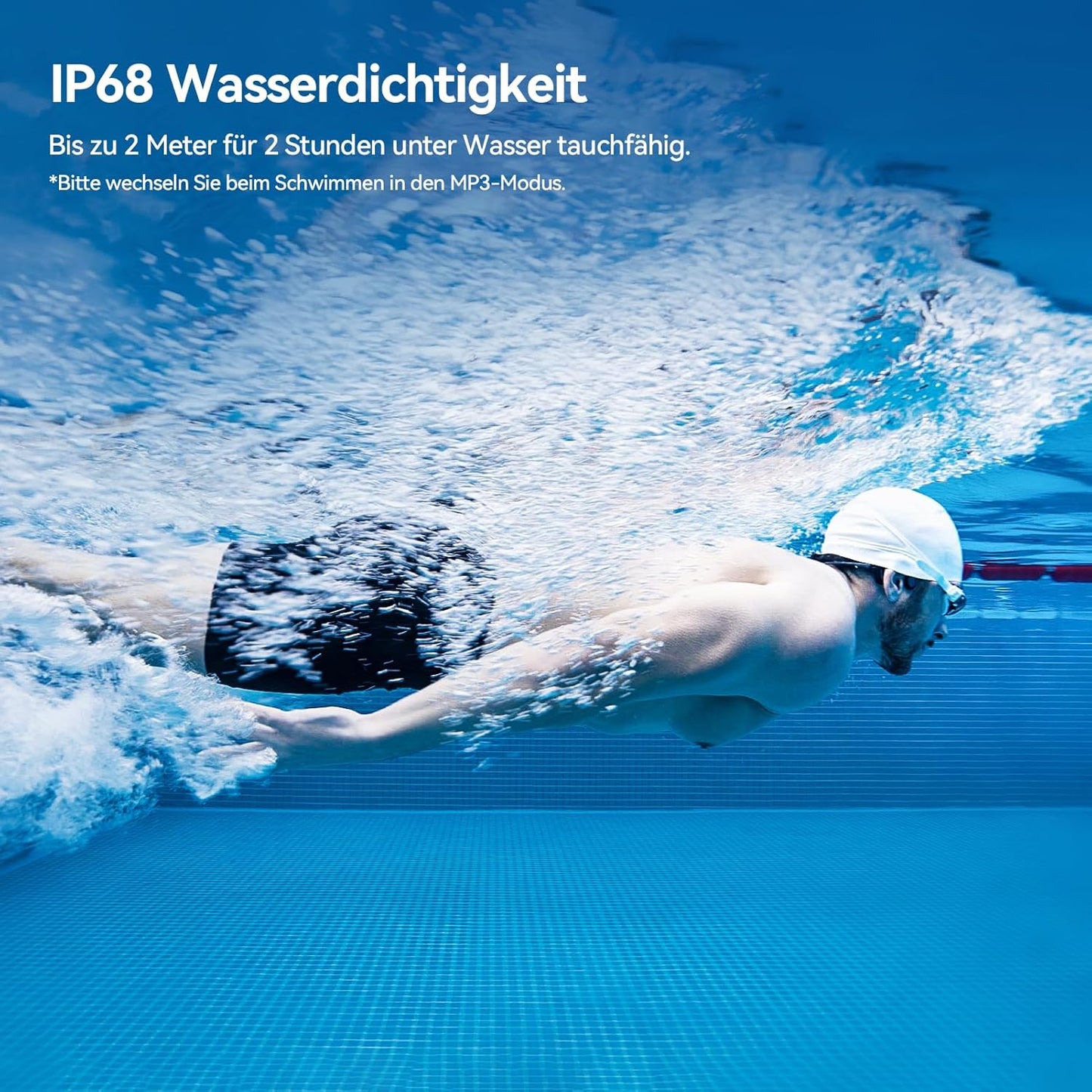 Run Plus Knochenschall-Kopfhörer, Schwarz