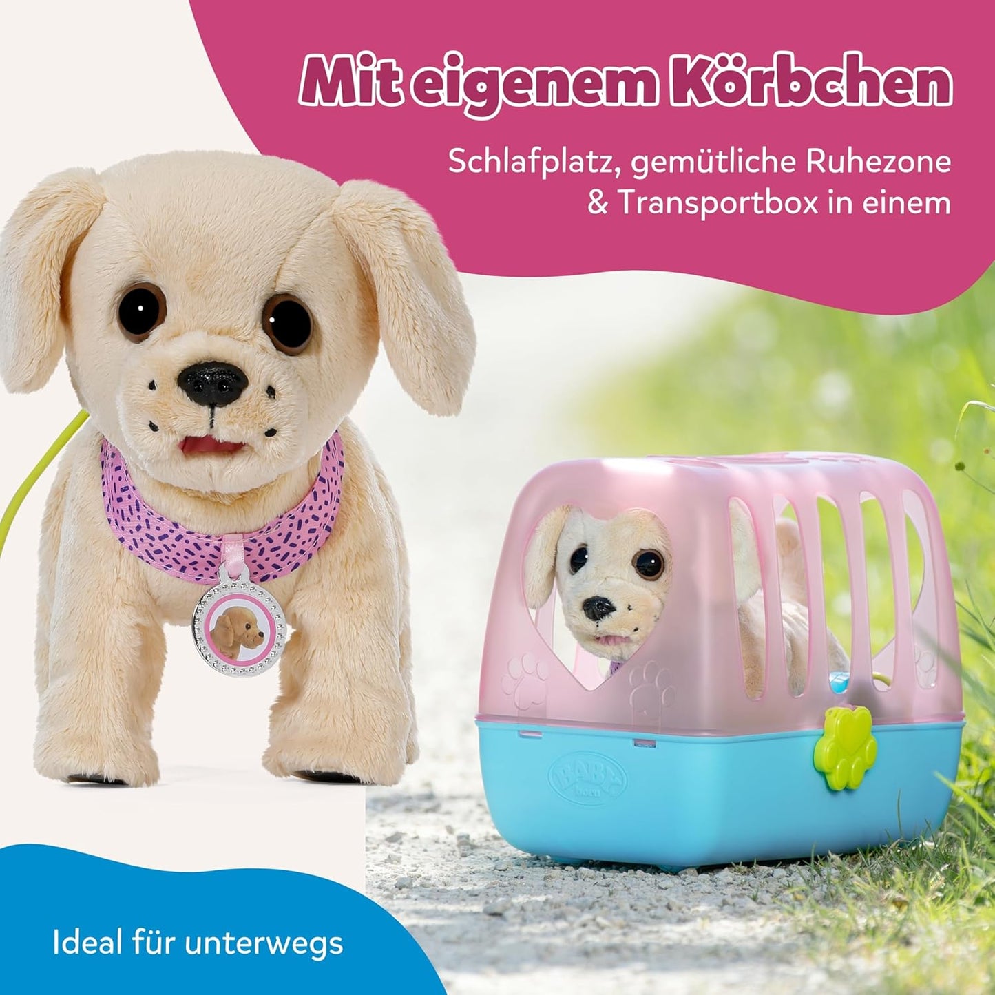 Mein Hund Lucky mit Box und 5 Funktionen