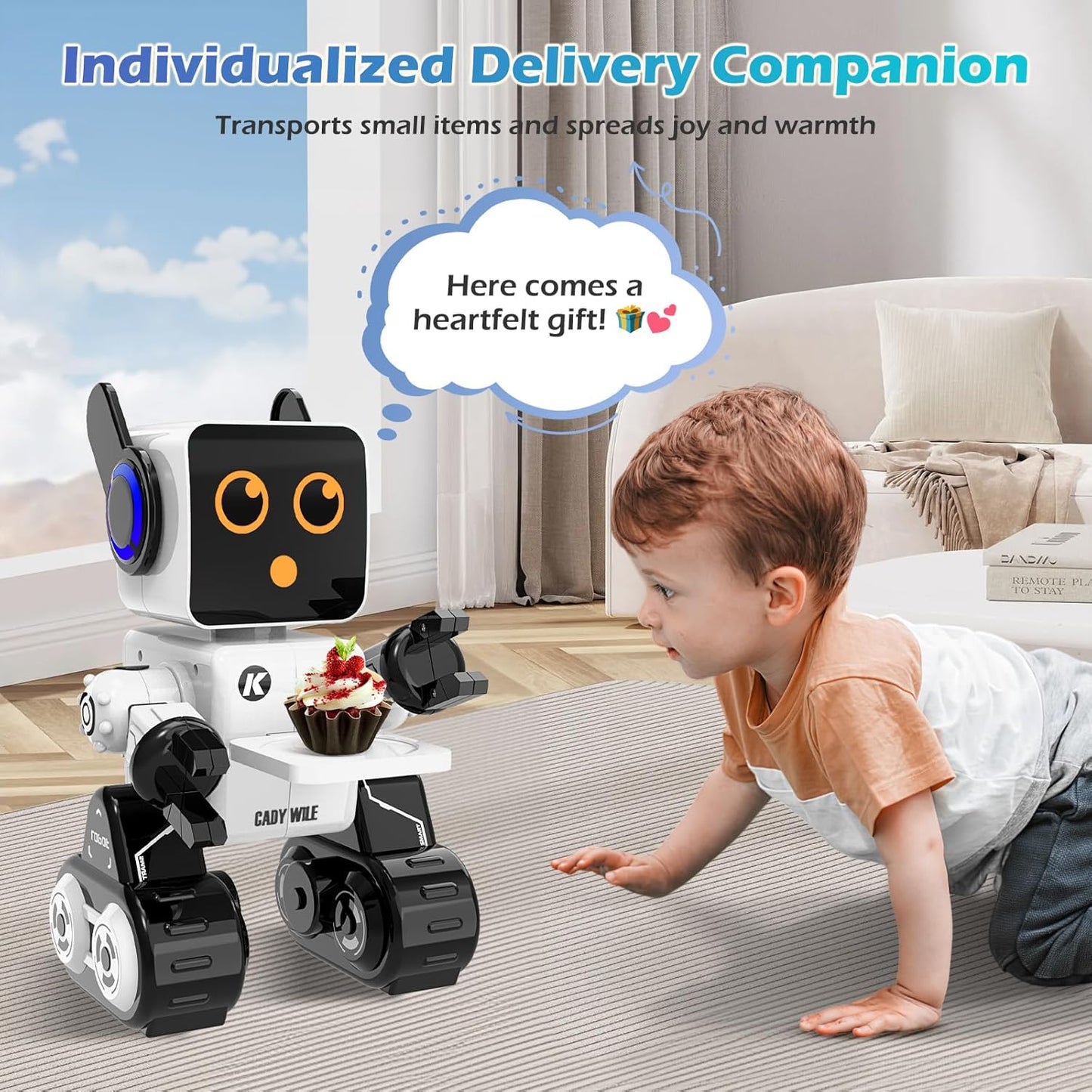 Programmierbarer RC-Roboter für Kinder