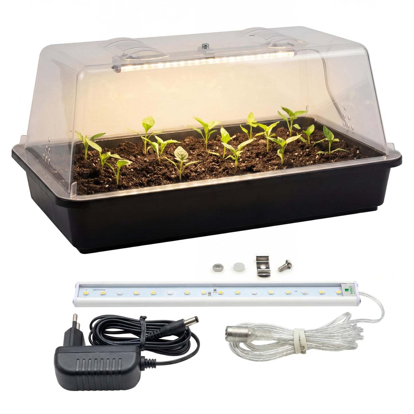 Lumio M LED Mini-Gewächshaus