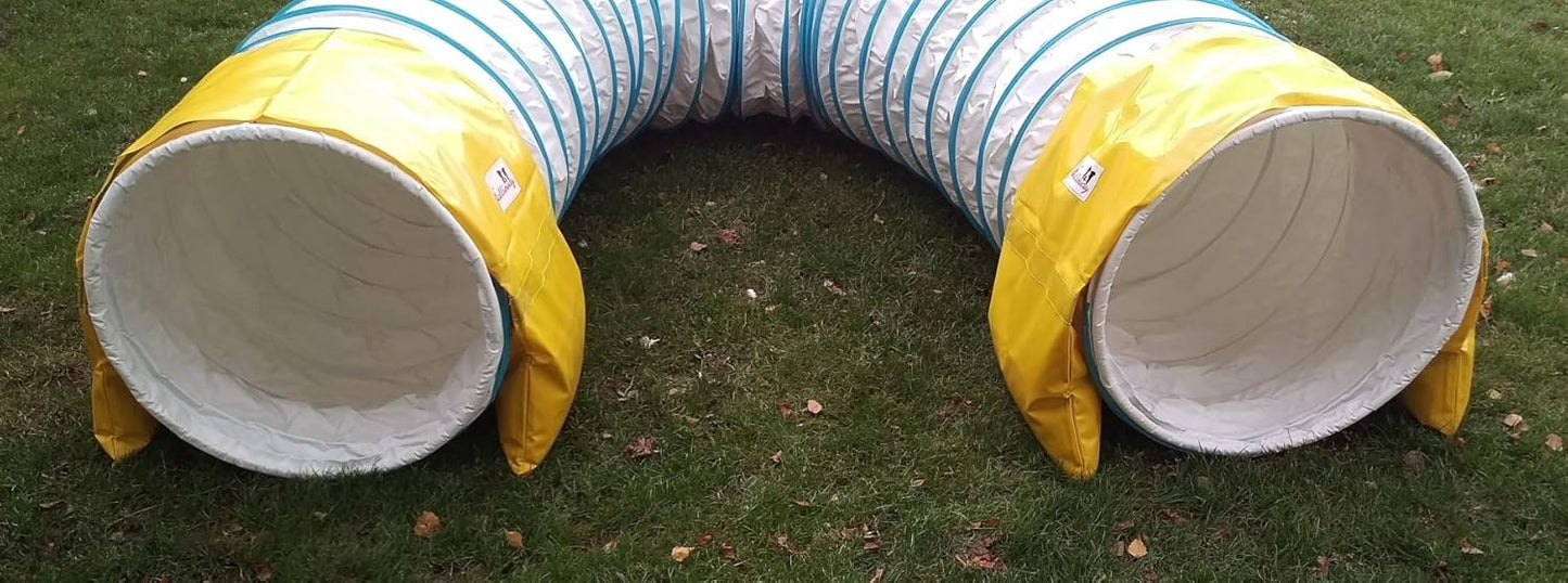 Agility Tunnel Stützsandsäcke (2er Pack), Gelb 2x