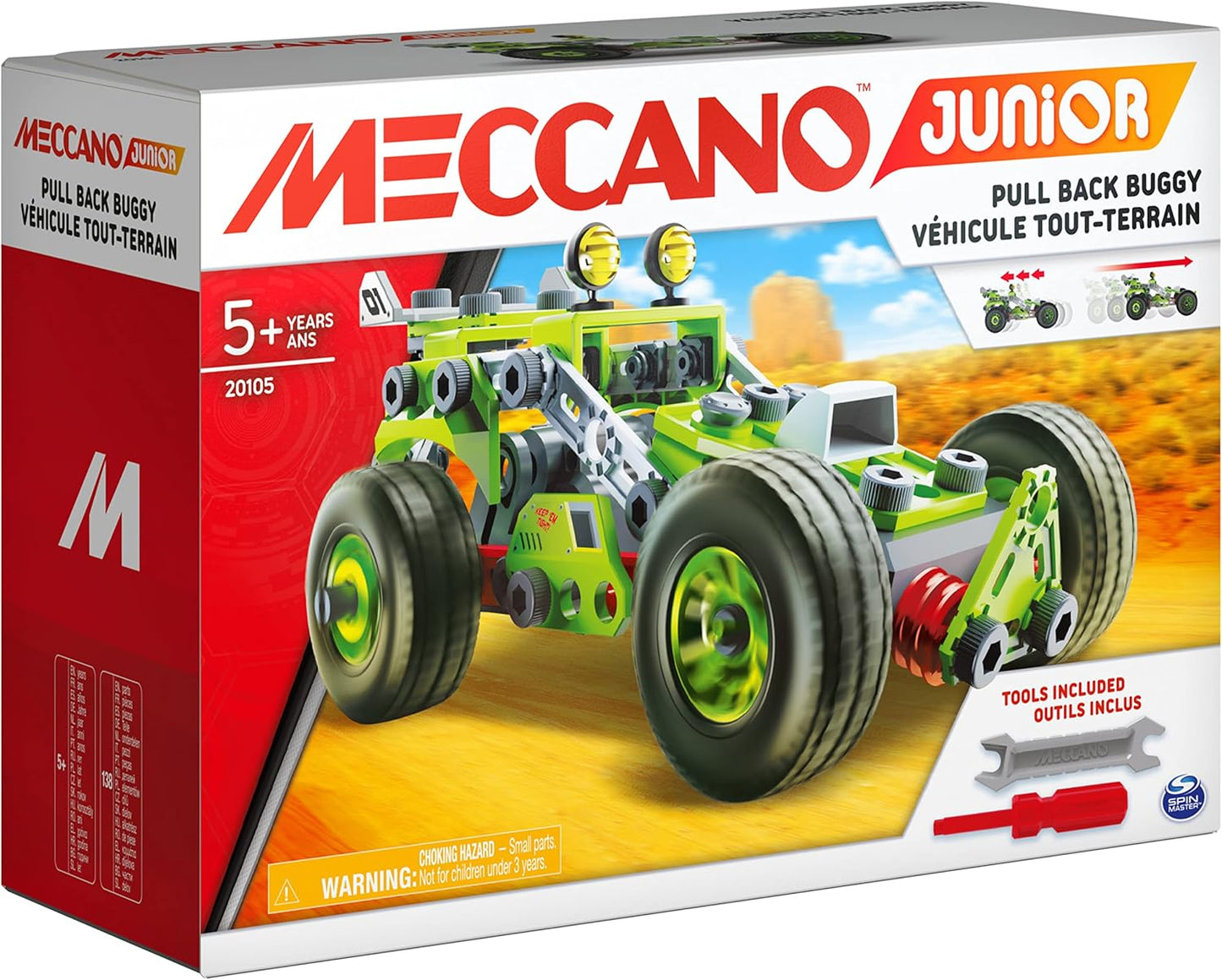 3-in-1 Deluxe Pull-Back Buggy
