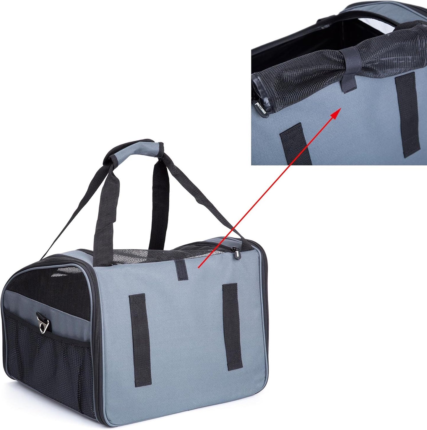 2in1 Autositz & Hundetasche, bis 7 kg
