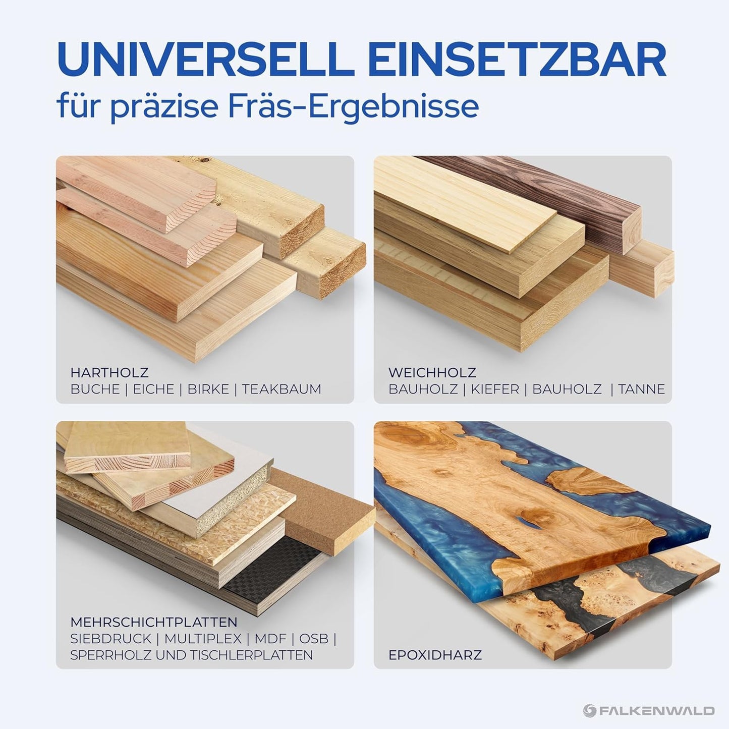 Planfräser für Holzbearbeitung