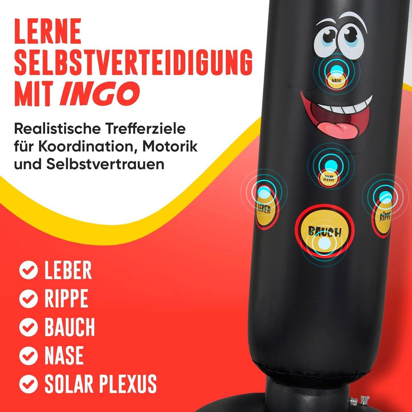 Boxsack-Set für Kinder inkl. Handschuhe