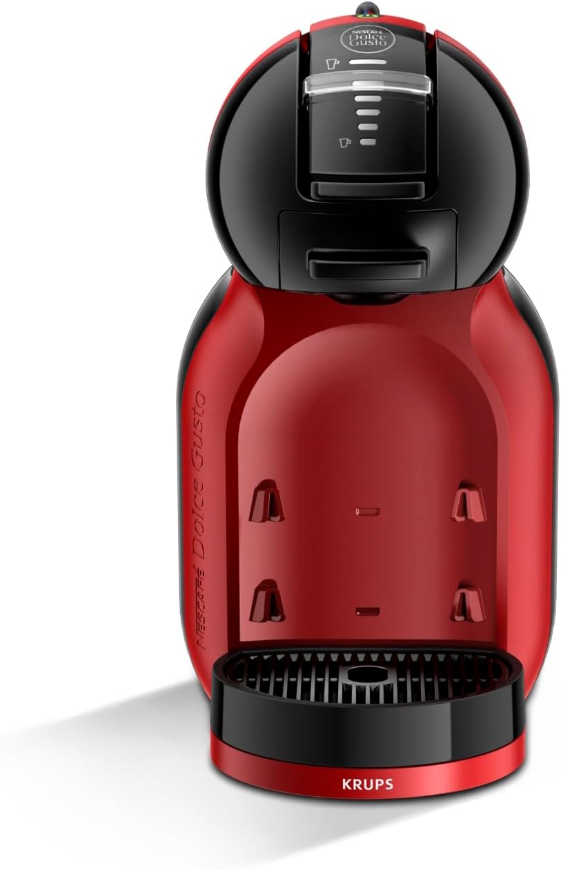 Mini Me Kapselmaschine, 0,8 L Schwarz/Cherry Red