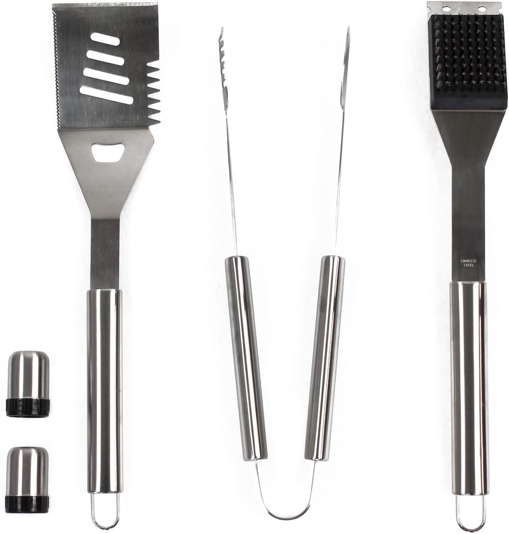 Grillzubehör-Set aus Stahl