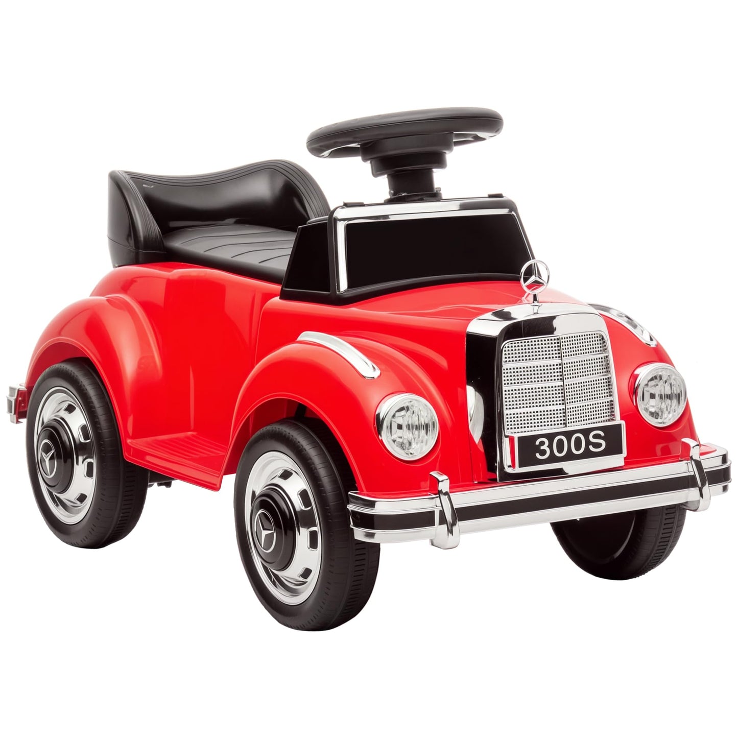 Rutschauto mit Kippschutz, Rot