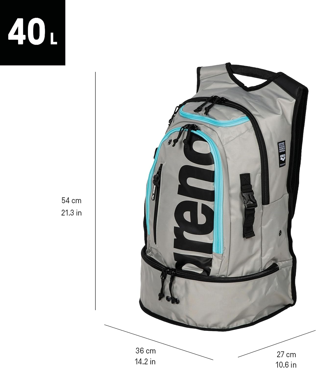 Fastpack 3.0 Rucksack, 40 L Navy-neon_yellow