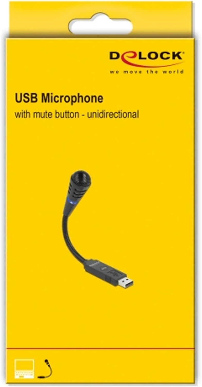 USB Mikrofon mit Schwanenhals und Touch Mute Button