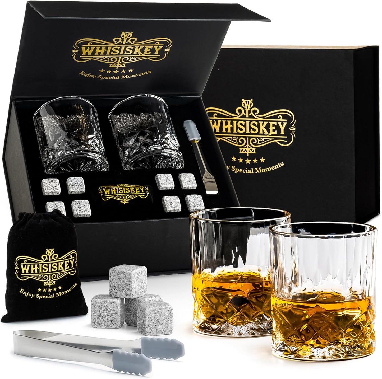 Whisky Gläser Set, 2 Gläser Set
