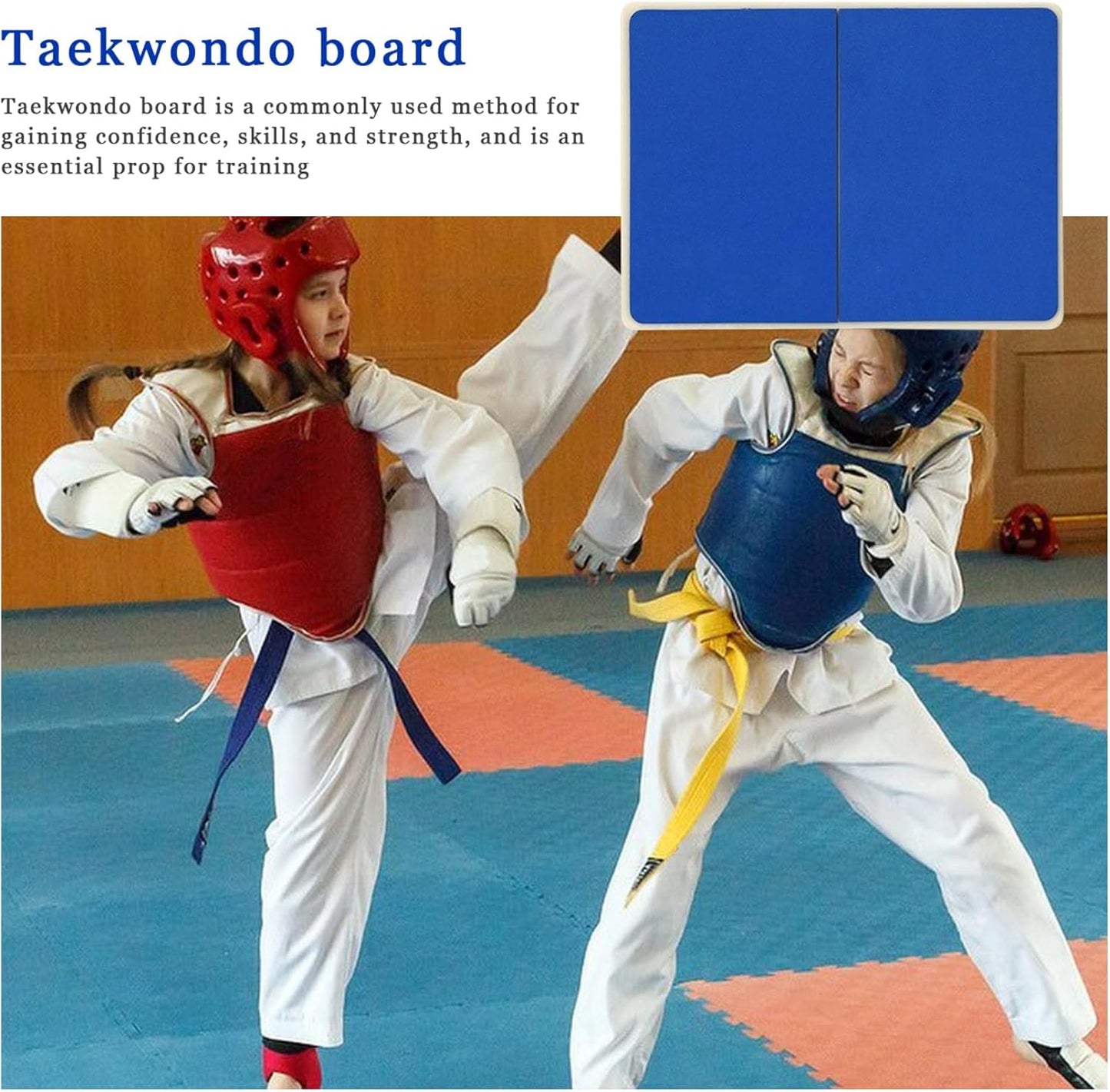 Taekwondo Brechbretter, Blau