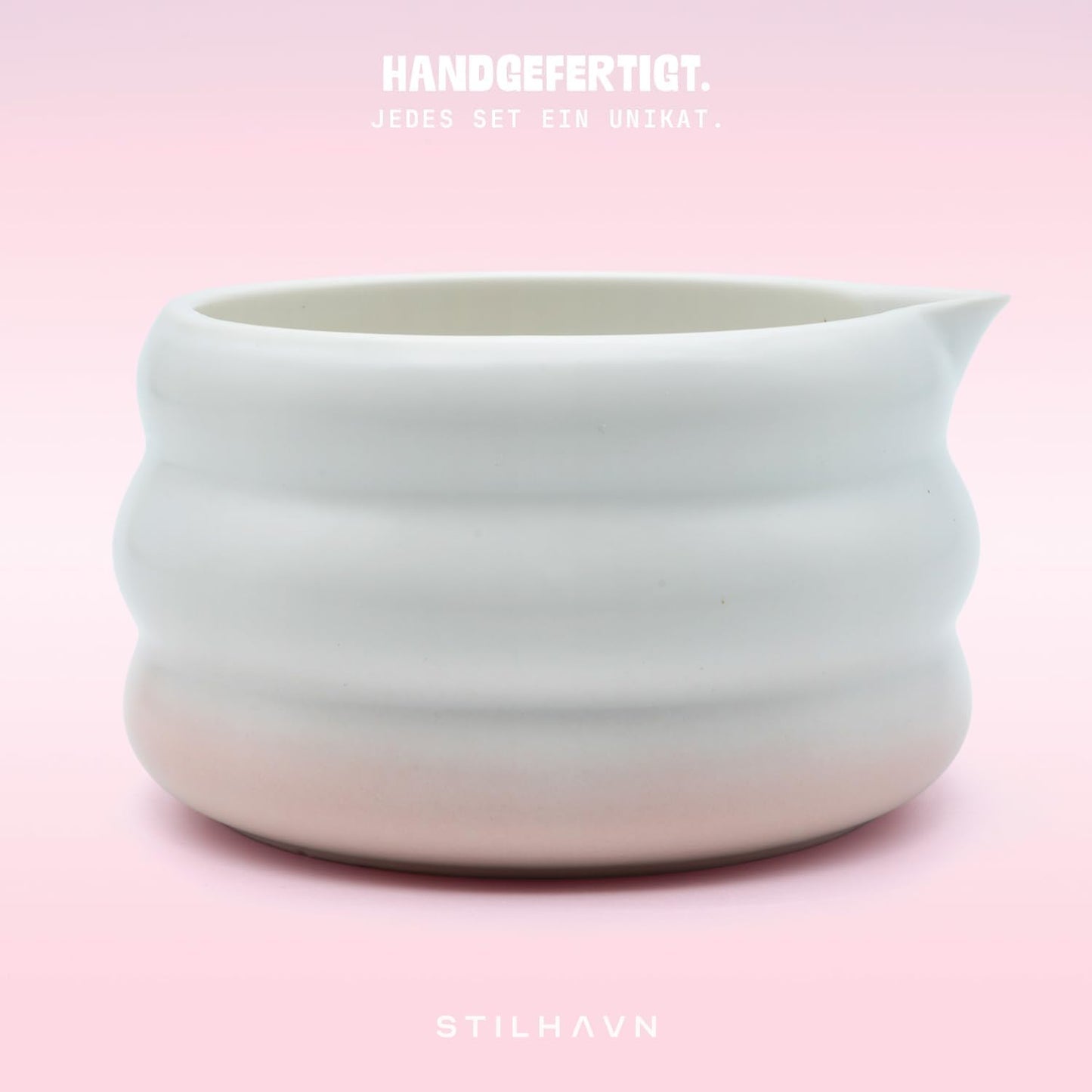 Matcha-Tee-Set, Pink