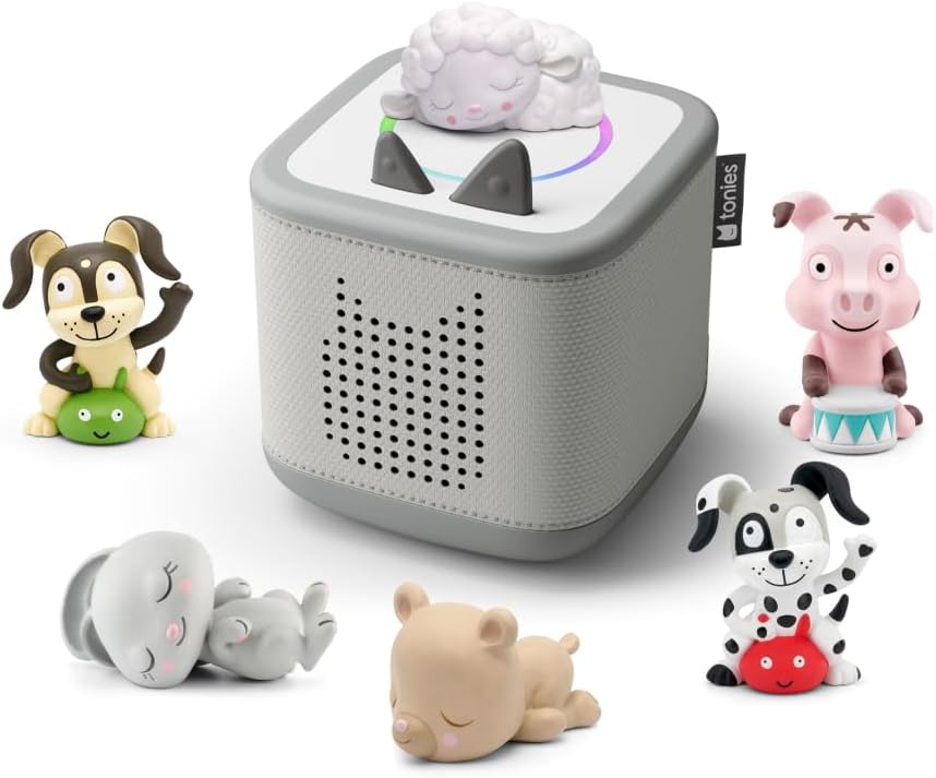 Toniebox 2 Bundle Incl. 6 Tonies, +6 Kinderlieder & Schlummerbande