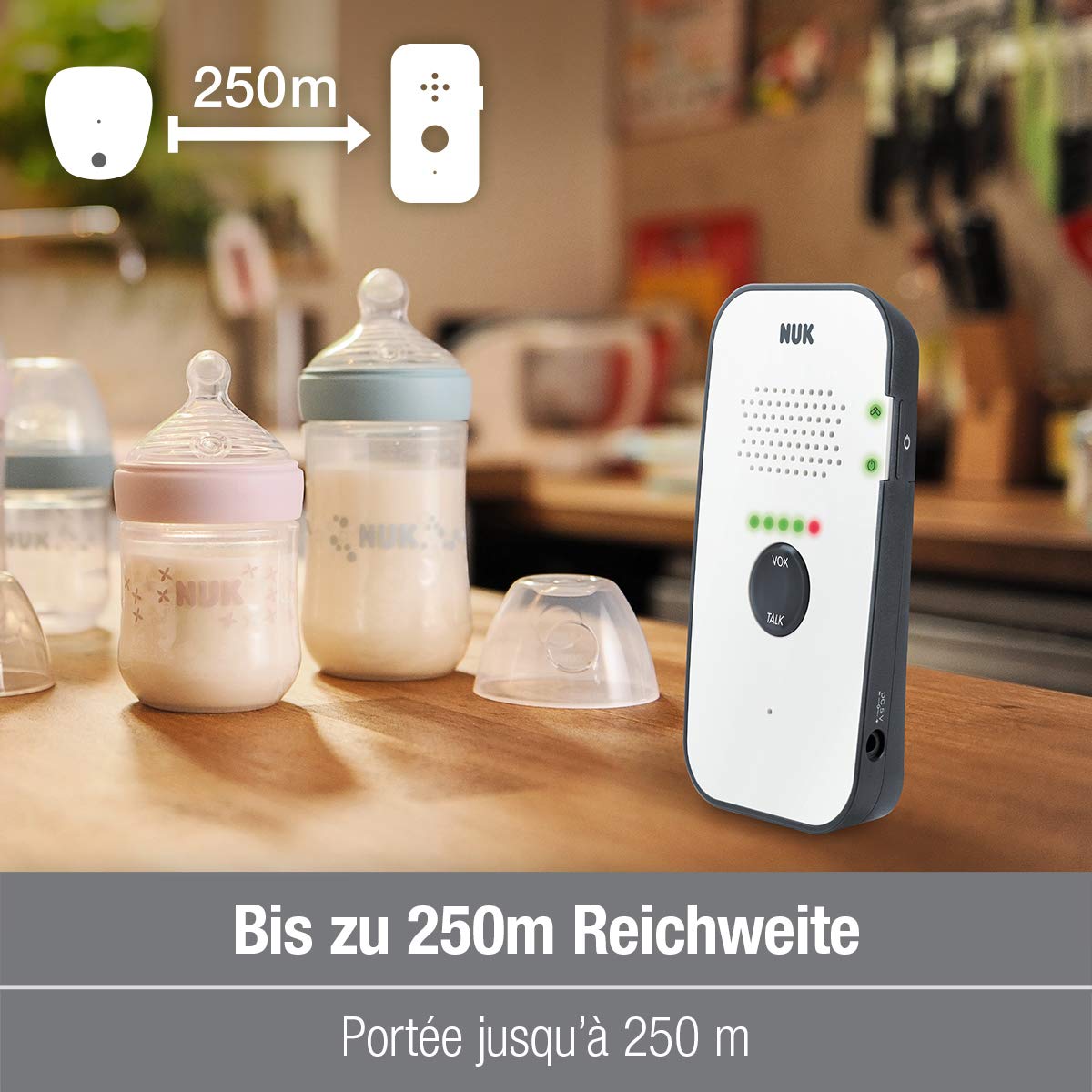 Digitales Babyphone mit Gegensprechfunktion