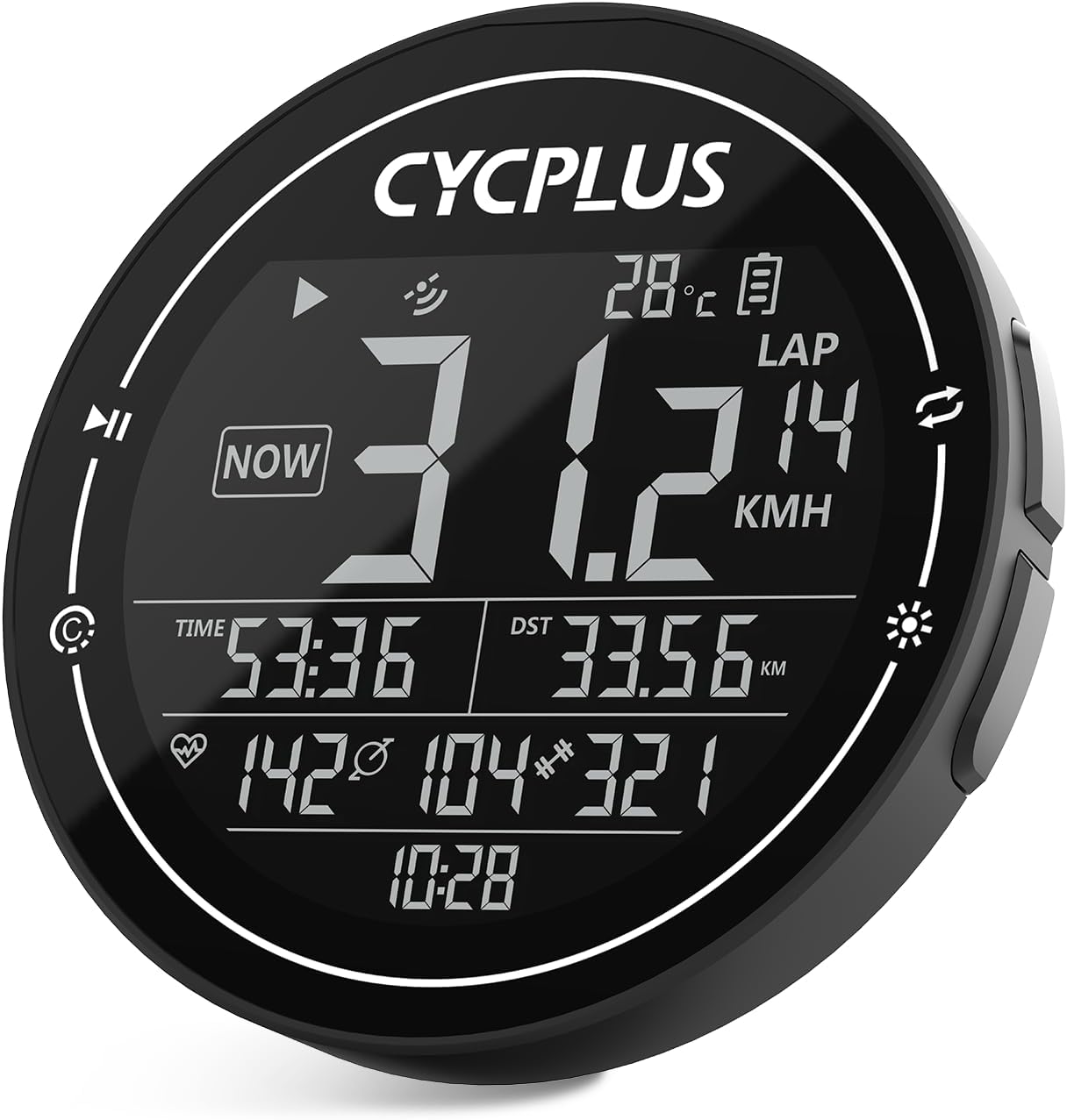 Fahrradcomputer GPS mit ANT+ und Bluetooth 5.0, M2
