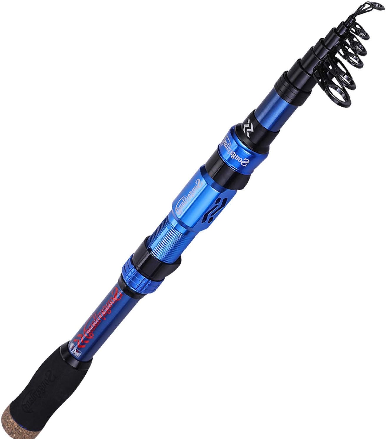 Teleskop-Angelrute, Blau 2.7M/8.9FT