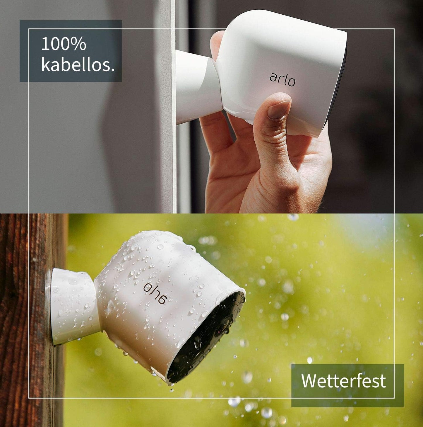 Pro3 Überwachungskamera VMC4040P, Einzelkameral, Weiss
