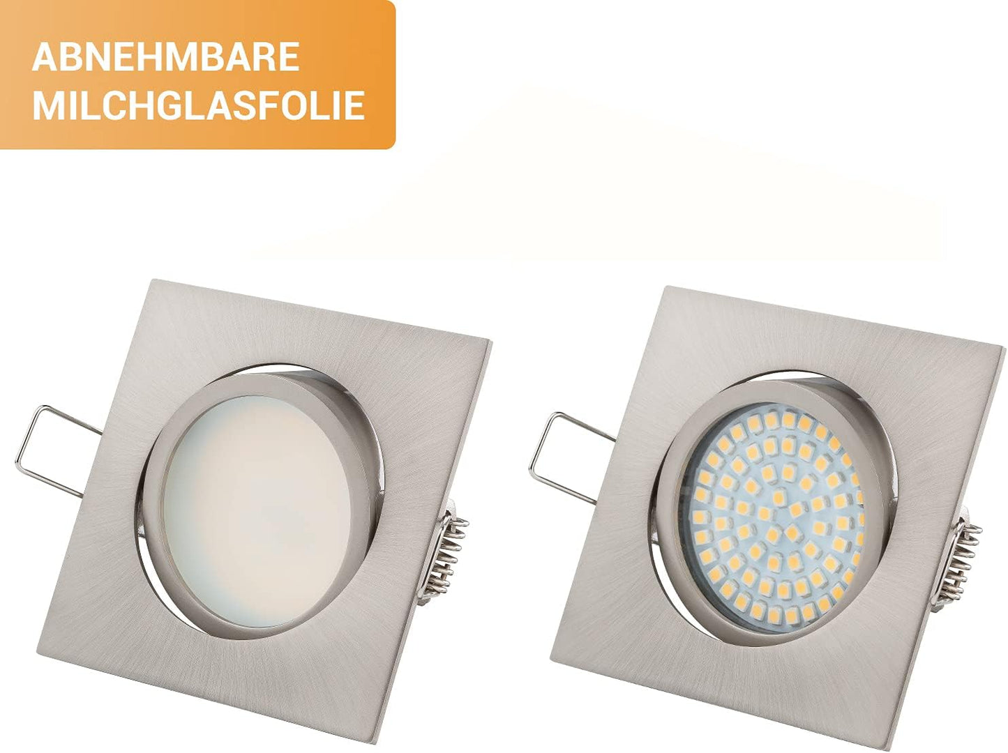 LED Einbaustrahler, Neutralweiss