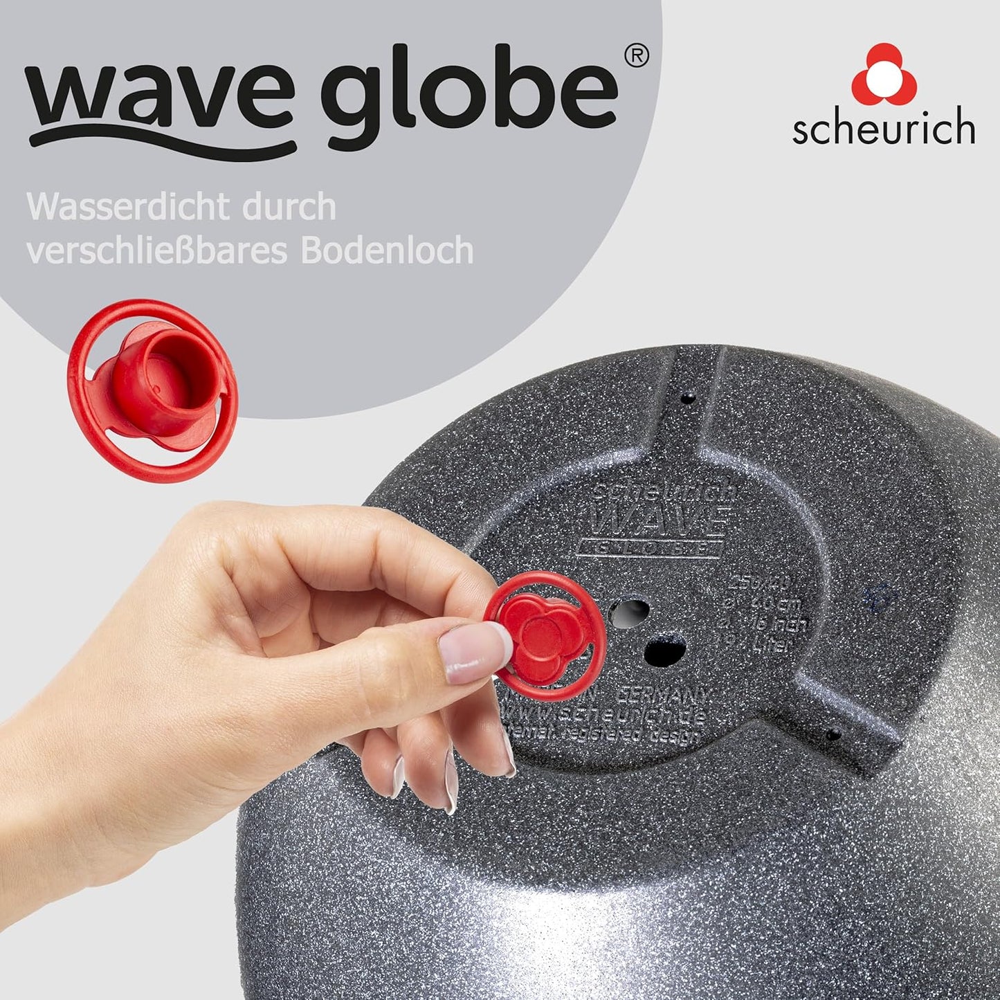 Wave Globe Pflanzgefäss