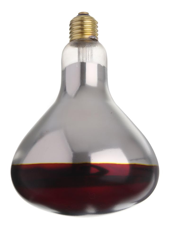 Infrarotlampe für Speisenwärmer E27 Fassung, Rot Infrarotlampe Single