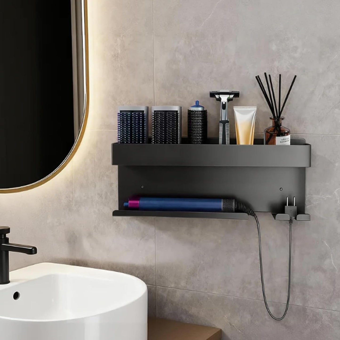 Wandhalterung für Dyson Airwrap, Stil 3