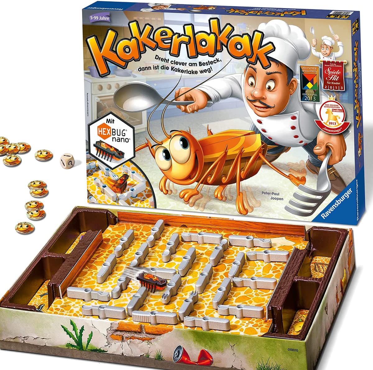 Kakerlakak, Brettspiel, Alte Version