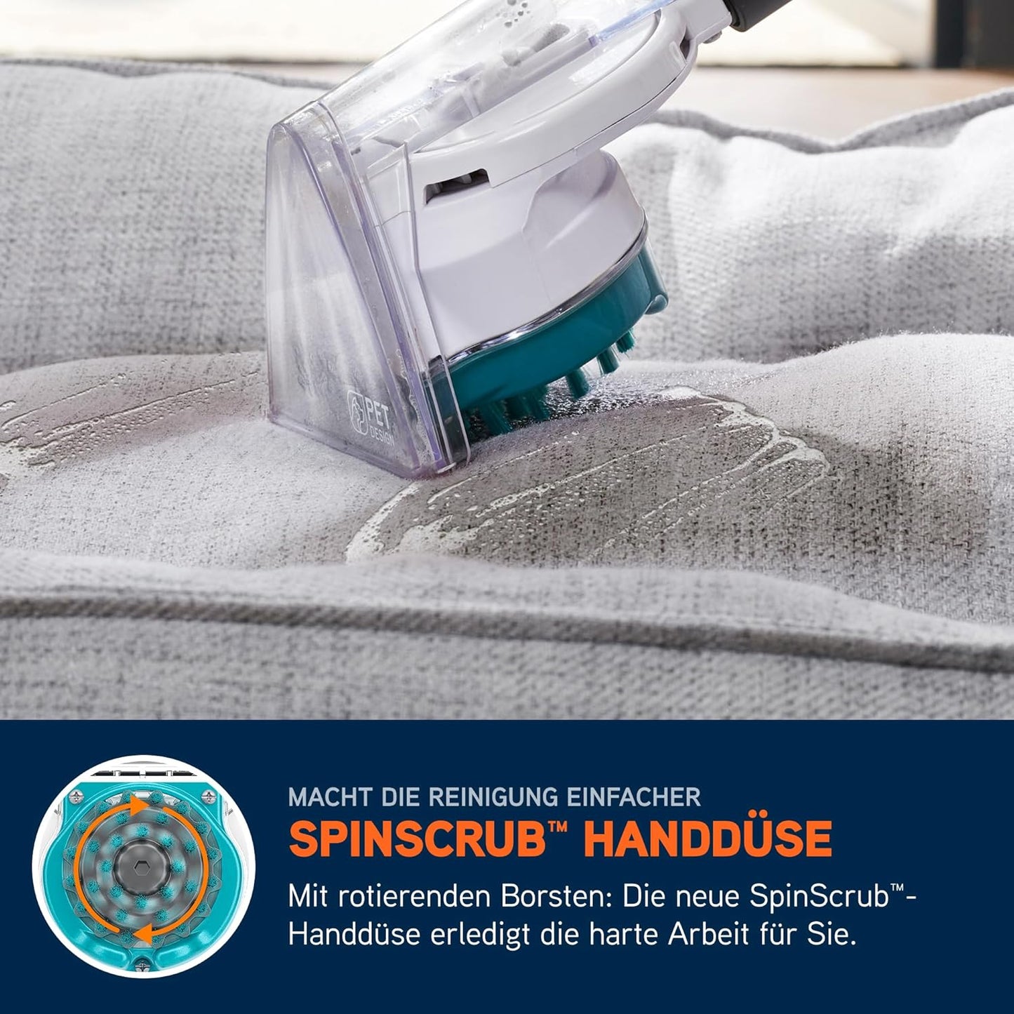 SpotWash Fleckenreiniger mit SpinScrub-Technologie, Home Haustier-Design