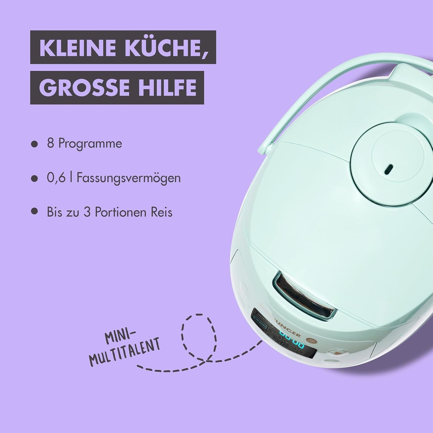 11-teiliges Reiskocher-Starterset, Starterset mint
