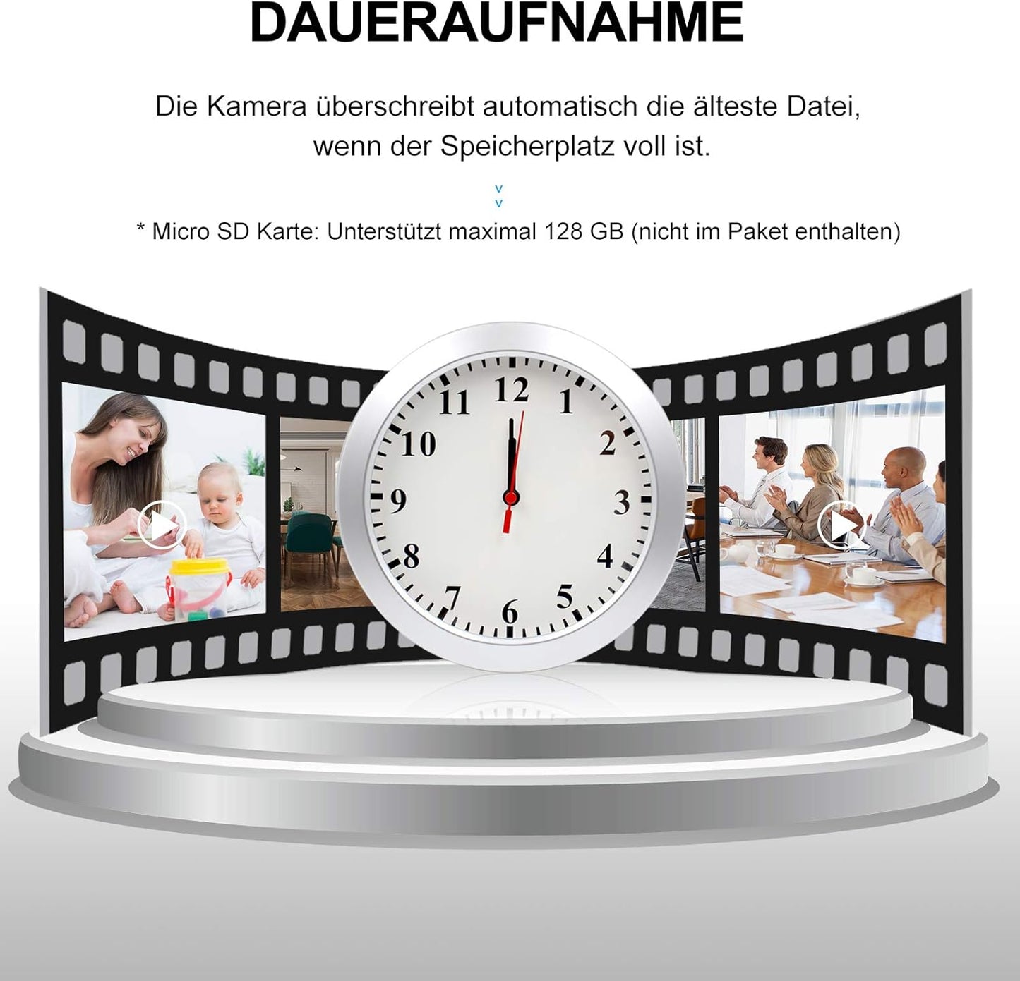 HD1080P Versteckte Mini-Kamera mit Bewegungserkennung
